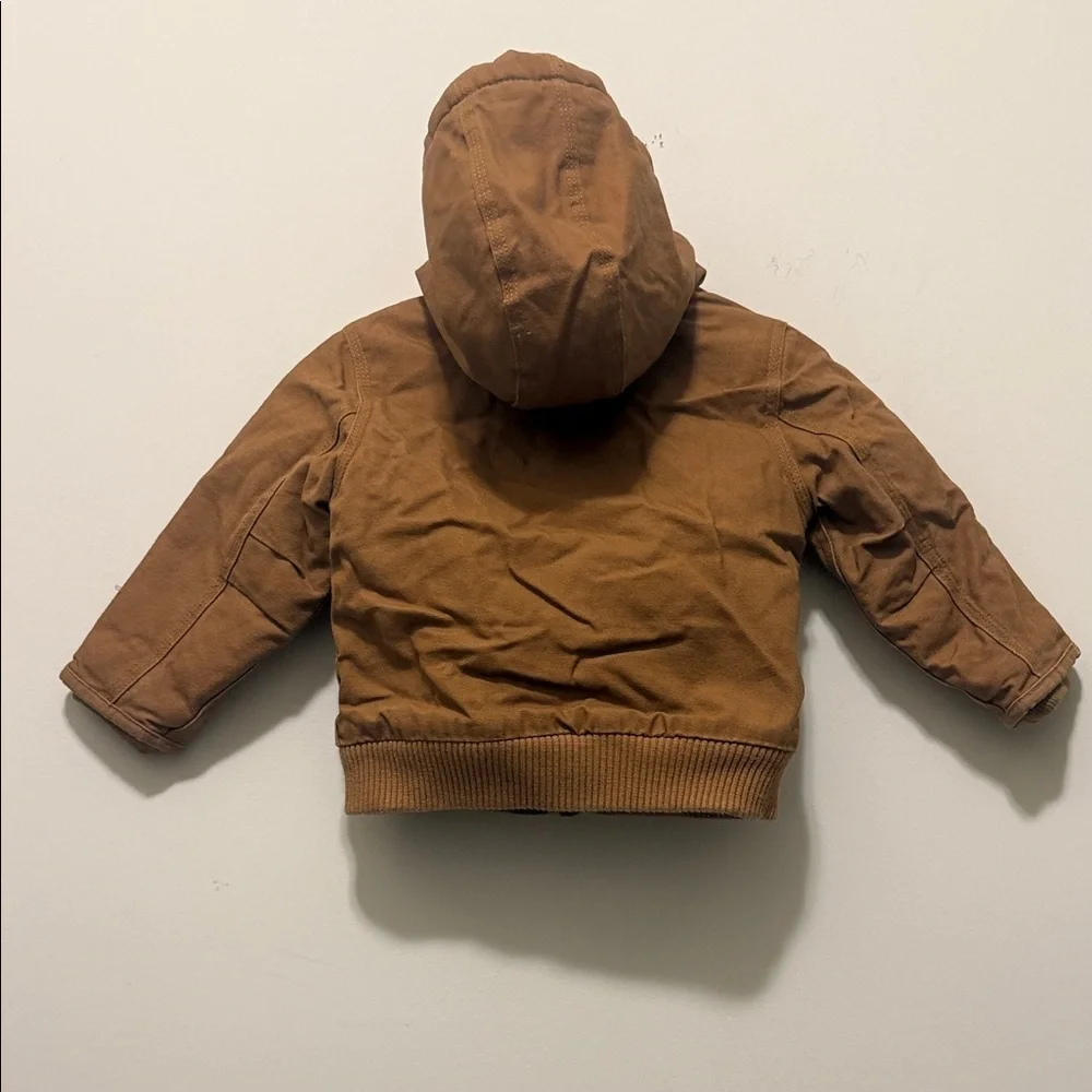 Carhartt Tan Hooded Jacket